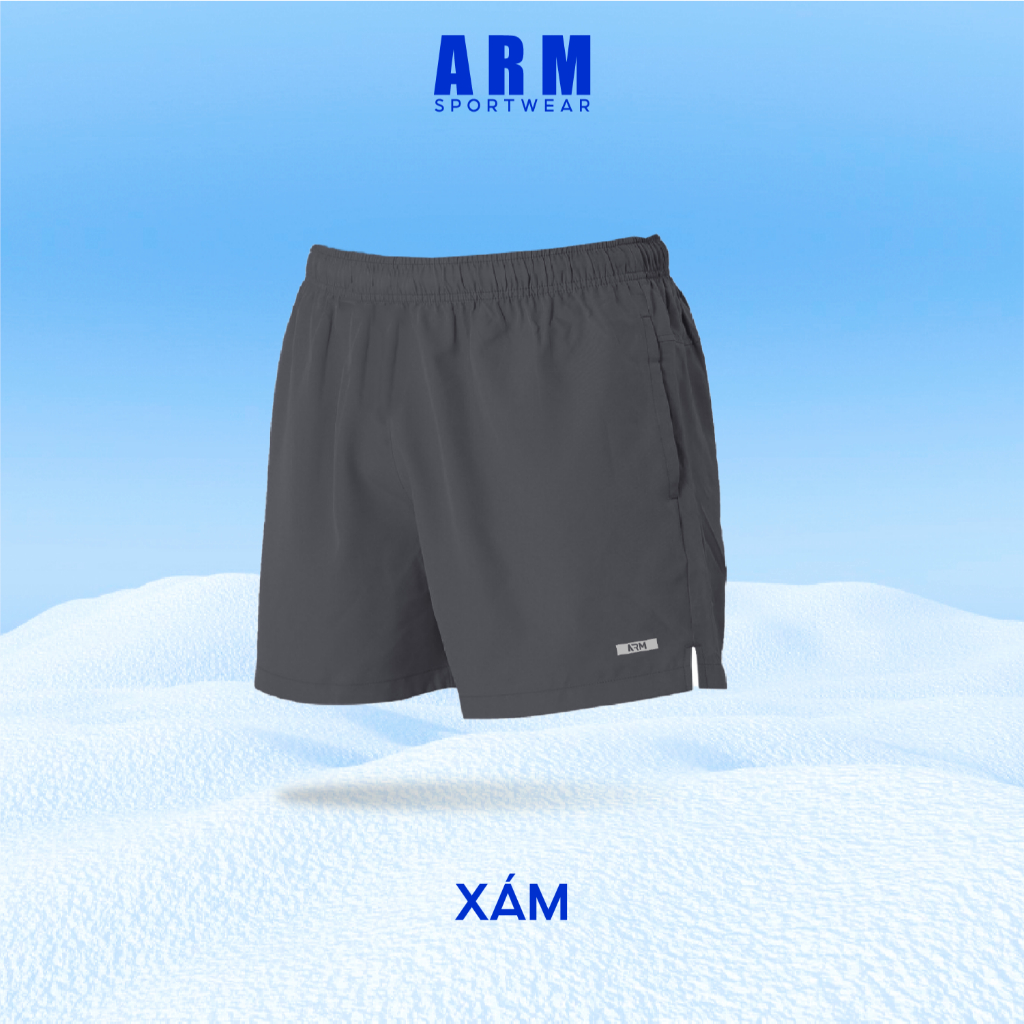 Quần Chạy Bộ Nam ARM Running Daily, Quần Đùi Thể Thao Nam Đa Năng 5 inch Thoáng Khí, Tập gym, Chơi Tenis
