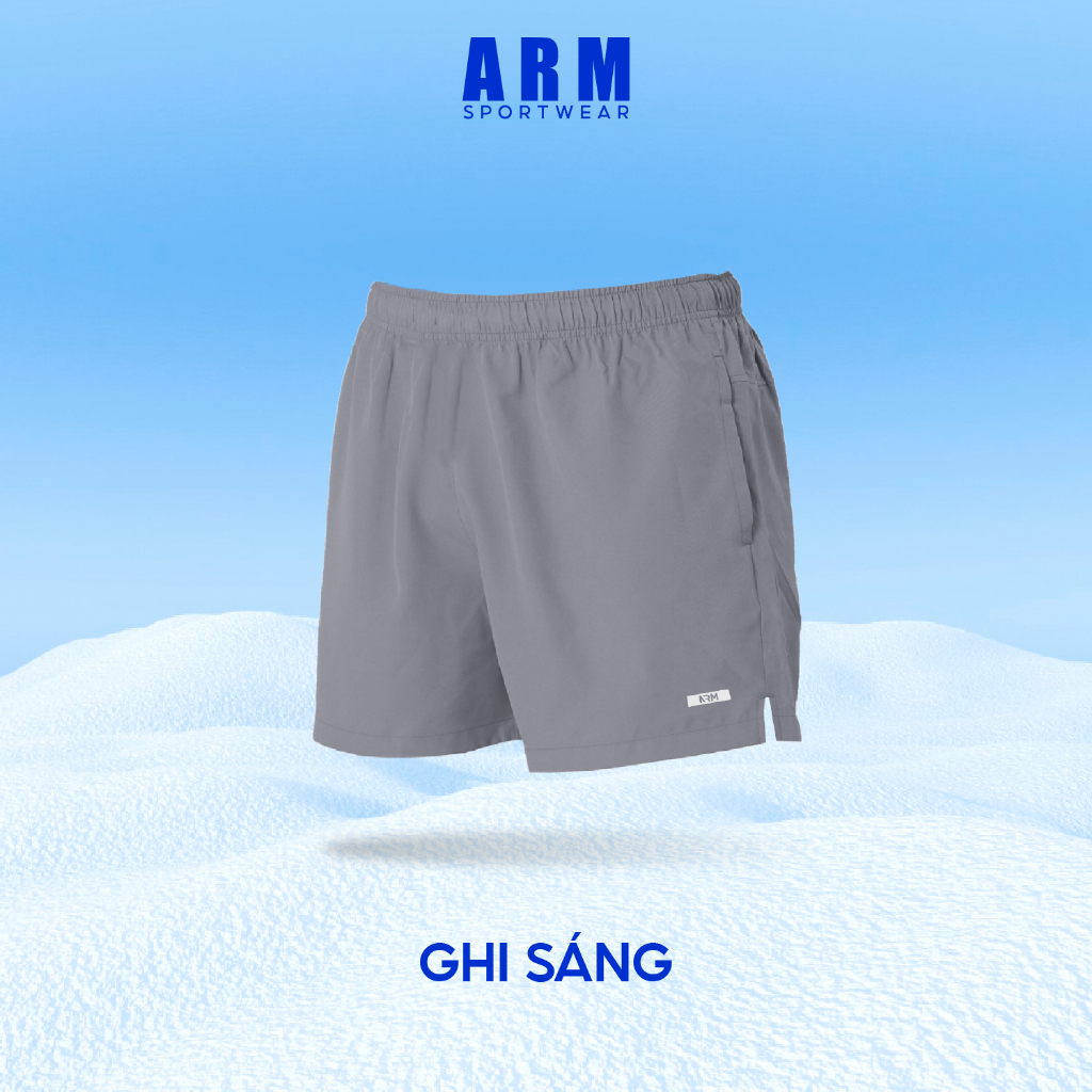 Quần Chạy Bộ Nam ARM Running Daily, Quần Đùi Thể Thao Nam Đa Năng 5 inch Thoáng Khí, Tập gym, Chơi Tenis