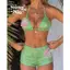 Bikini 2 Mảnh "Bling Bling" Xanh Lá