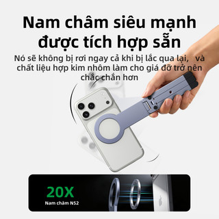 Giá đỡ điện thoại từ tính bỏ túi UGREEN Dễ Mang Theo Mount Magsafe Chân máy từ tính Thích hợp cho vlog / Chụp ảnh