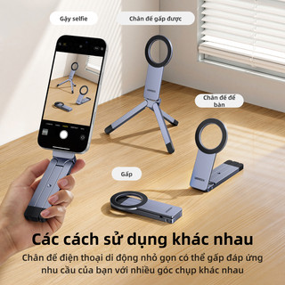 Giá đỡ điện thoại từ tính bỏ túi UGREEN Dễ Mang Theo Mount Magsafe Chân máy từ tính Thích hợp cho vlog / Chụp ảnh