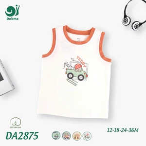 Áo Ba Lỗ Dokma Thoáng Mát Bé Trai, Bé Gái DA2192 DA2875