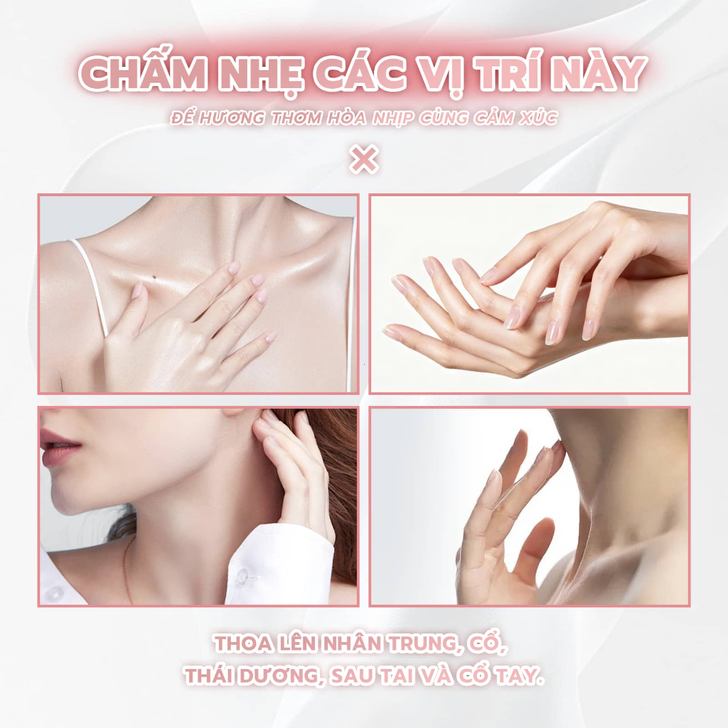 Nước Hoa Khô Dạng Sáp LA BOUM Solid Perfume 10g Hương Thơm Ngọt Ngào, Lâu Trôi - Thiết Kế Nắp Trượt Tiện Lợi