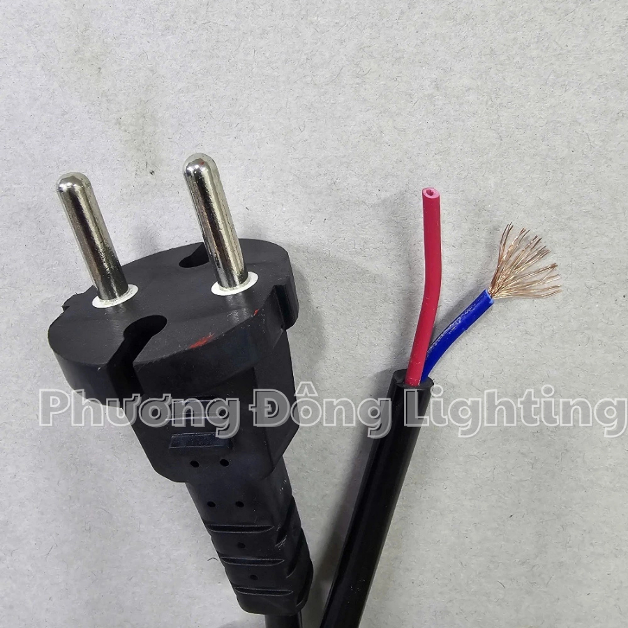 Dây nguồn máy khoan máy cắt máy hàn máy mài cầm tay Loại tốt Dây đôi 1.5