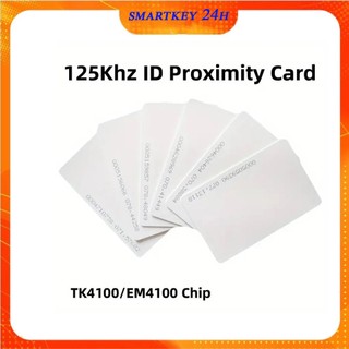 Thẻ Từ Cảm Ứng dạng card có tần số ID 125Khz Cho Máy Chấm Công, khóa cửa