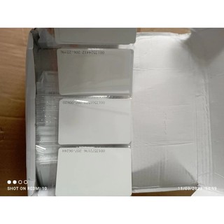 Thẻ Từ Cảm Ứng dạng card có tần số ID 125Khz Cho Máy Chấm Công, khóa cửa