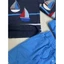 Bộ Cộc Bé Trai Thêu Họa Tiết Thuyền Buồm - Chất Cotton Mồ Hôi, Bé Thoải Mái Vận Động Cả Ngày