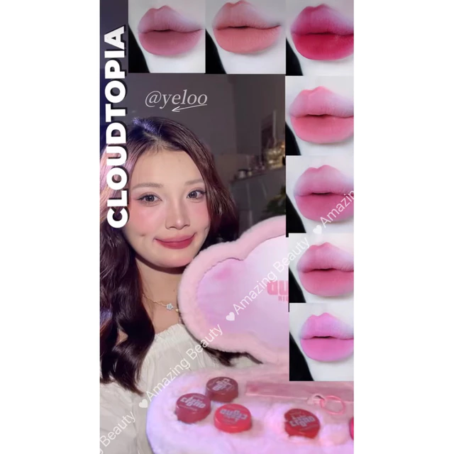 [SON CHIẾT] Son Mây Son môi và Má hồng Cloudtopia Cheek Lip Mousse