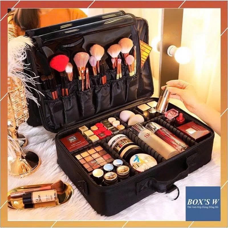 Cốp Đựng Đồ Makeup Và Đồ Nail MS 503 - Size Lớn, Form Cứng Cáp, Đeo Vai/Chéo_Chuyên Nghiệp thechicvietnam