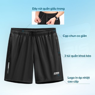 Quần Đùi Nam MENTORIS Vải Gió Mềm Nhẹ, Siêu Thoáng Khí, Form Thể Thao, Cạp Chun Linh Hoạt MSR01