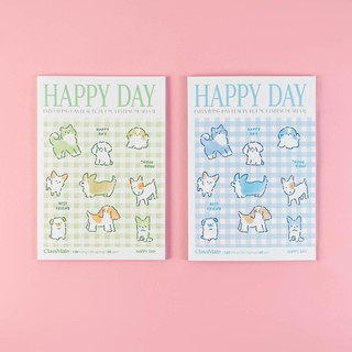 Vở Happy Day Kẻ Ngang 120 Trang Classmate, Vở Học Sinh, Sinh Viên Giấy Mịn Chống Lóa NB5-12-0337