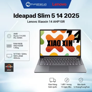 Lenovo IdeaPad Slim Laptop – Ryzen 7, 16GB RAM, 512GB SSD