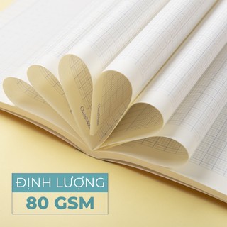 Vở 4 Ô Ly B5 ClassMate 200 Trang, Giấy Dày 80GSM, Tập Học Sinh Ô Ly 2,25x2,25mm Dành Cho Học Sinh Miền Nam NB5-20-0369S
