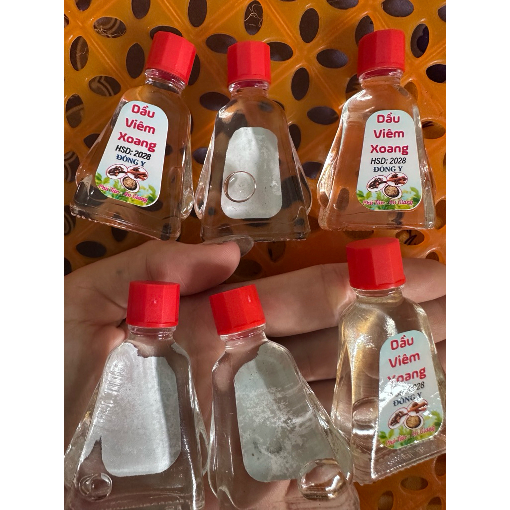 combo 11 chai dầu viêm xoang màu trắng 7ml không rễ đông y