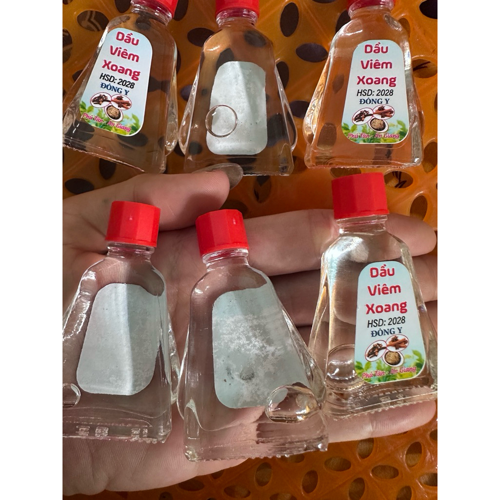 combo 11 chai dầu viêm xoang màu trắng 7ml không rễ đông y