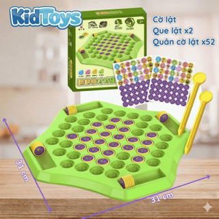 Cờ lật trí nhớ KidToys - đồ chơi giúp trẻ phát triển kỹ năng ghi nhớ màu sắc hiệu quả