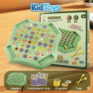 Cờ lật trí nhớ KidToys - đồ chơi giúp trẻ phát triển kỹ năng ghi nhớ màu sắc hiệu quả