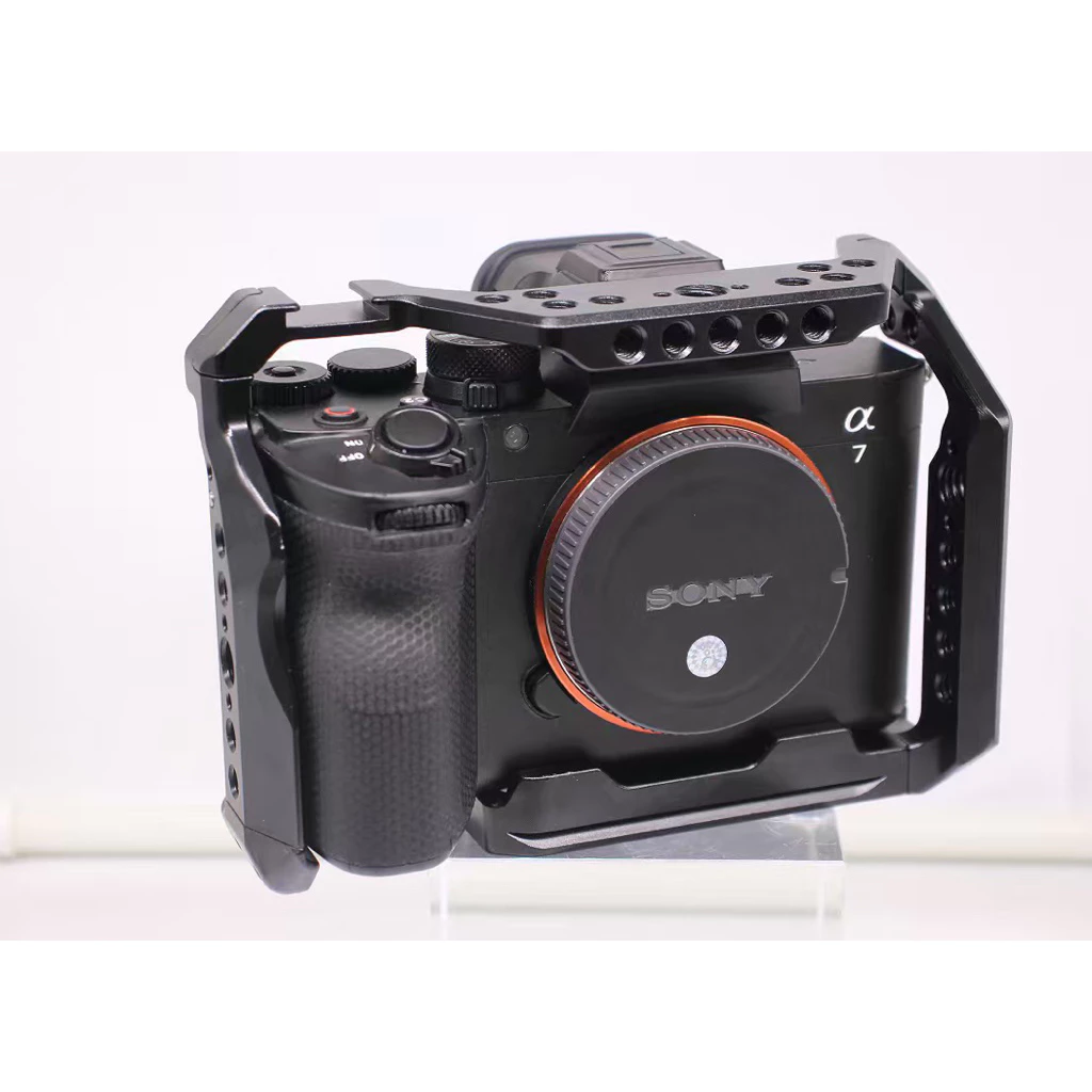Khung máy ảnh xám titan và đen - Rig Cage Sony A73,A7r3,A7s3,A74,A7r4,A7r5,A9,A92,A1
