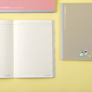 Vở 200 Trang 80GSM Kẻ Ngang ClassMate Giấy Vàng Tráng Keo, Chống Mỏi Mắt Và Viết Bút Gel, Highlight Không Bị Thấm