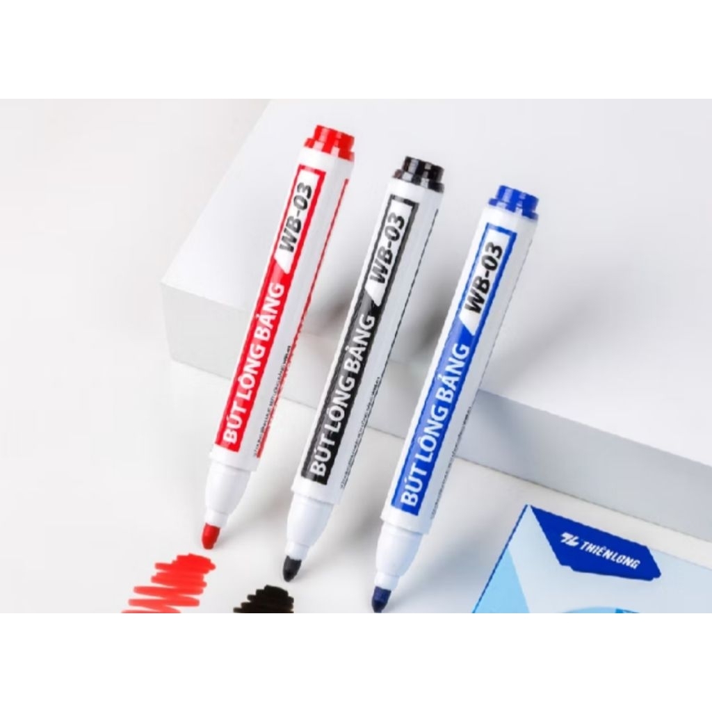 1 hộp*10c bút dạ bảng xoá WB03 sịn của Thiên Long