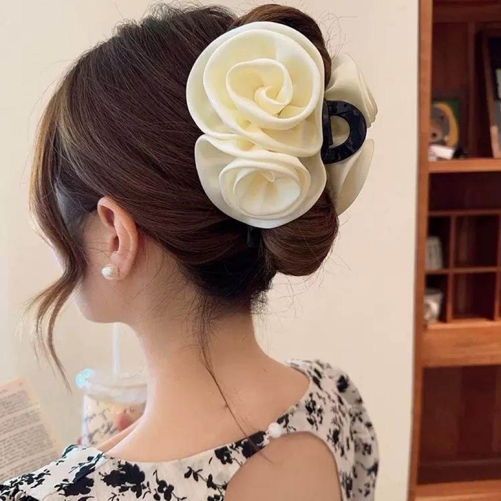 Kẹp Tóc Nơ Bồng Bềnh Tiểu Thư