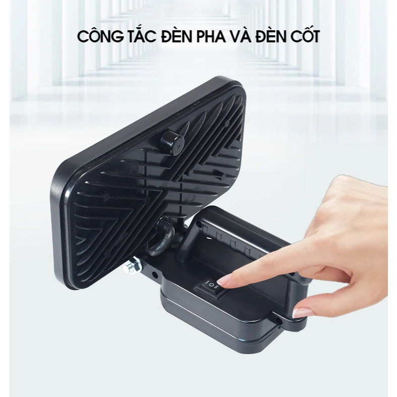 Đèn LED Siêu Sáng Sử Dụng Pin Makita 55 LED Với 2 Chế Độ Sáng, Có Cổng Sạc Điện Thoại USB Hot