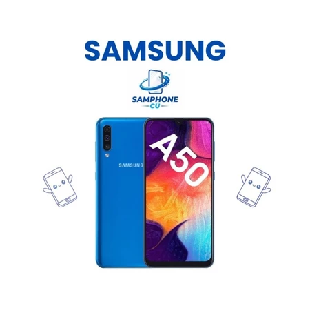 Điện thoại Samsung Galaxy A50 64GB hàng cũ. bảo hành 1 tháng.