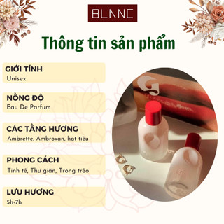 Nước Hoa Chiết Glossier You EDP, Tinh Dầu Nước Hoa Unisex BLANC PERFUME Nhẹ Nhàng, Tinh Tế