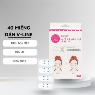 MIẾNG DÁN NÂNG CƠ MẶT V LINE TÀNG HÌNH – COMBO 2 HỘP 80 MIẾNG – FACE LIFT TAPE GỌN HÀM NÂNG MÁ
