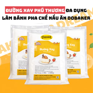 Đường xay, đường bột 500g/1kg Phú Thương