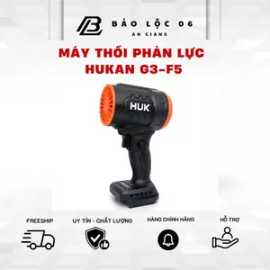 Máy Thổi Phản Lực Hukan G3 - F5 - Động Cơ Phản Lực Không Chổi Than - Chân Pin Phổ Thông Lực