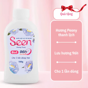 Seen Hương Peony – Seen 6in1 Nước Giặt Thế Hệ Mới, Lưu Hương 96H