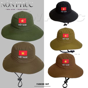 MŨ VÀNH LAO ĐỘNG ,BO NAM TÌNH NGUYỆN THÊU CỜ VN NAM NỮ