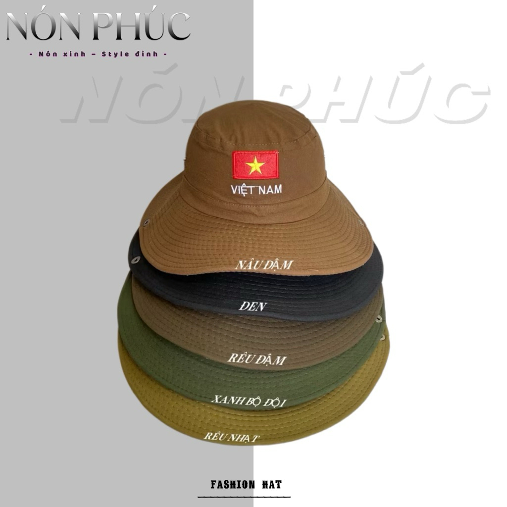 MŨ VÀNH LAO ĐỘNG ,BO NAM TÌNH NGUYỆN THÊU CỜ VN NAM NỮ