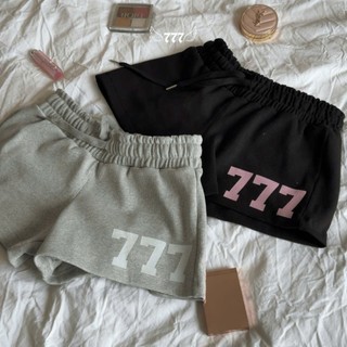Quần Shorts Local Brand 777ANGELS | 777 LOGO SHORTS - THUN BO GÂN | 7SH - LG