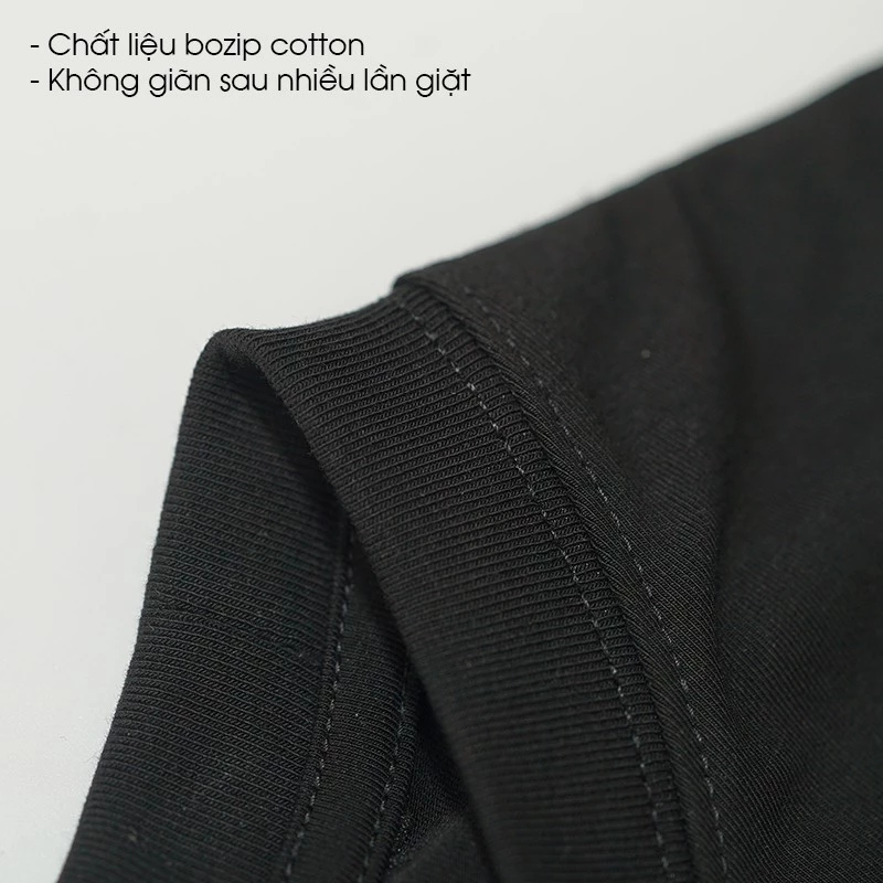 Áo thun trơn Oversize Raven 100% Cotton 250GSM nam nữ cổ tròn BASIC