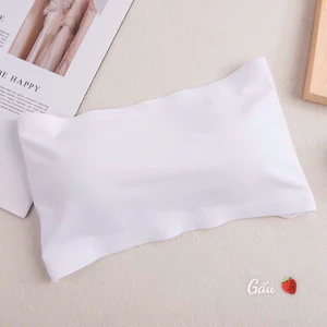Áo Bra Cúp Ngực Thun Lạnh không Dây, có Mút Đệm Tháo Rời Tiện Lợi