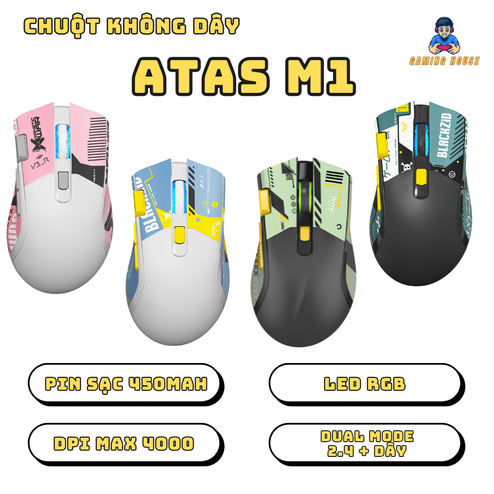Chuột gaming ATAS M1