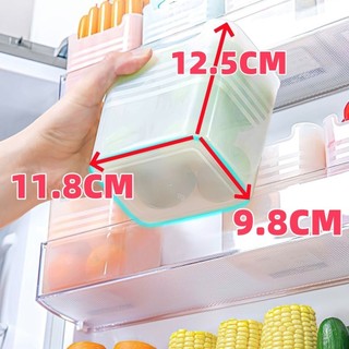 AMZO_SET 2 HỘP NHỰA ĐA NĂNG ĐỰNG THỰC PHẨM ĐỒ ĂN RAU CỦ ĐỂ CÁNH CỬA TỦ LẠNH TIỆN DỤNG CAO CẤP