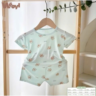 Kembaby - Combo 5 bộ cộc thun lạnh cho bé trai và bé gái