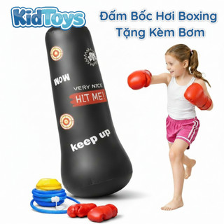 Bộ đồ chơi đấm bốc Boxing KidToys có bơm tặng kèm - giải trí tiện lợi cho bé