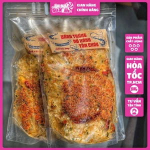 Bánh Tráng Mỡ Hành Tôm Cháy Túi Zip 500gr - Ăn vặt Su Xoắn