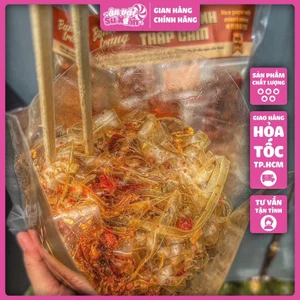 Bánh Tráng Sợi Dẻo Hành Thập Cẩm Túi 500gr - Ăn vặt Su Xoắn