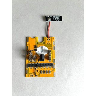 Mạch pin makita chân B+ B- mạch 120A sạc xả và bảo vệ pin makita 5s21v sử dụng 8 mofet có cảm biến quá tải