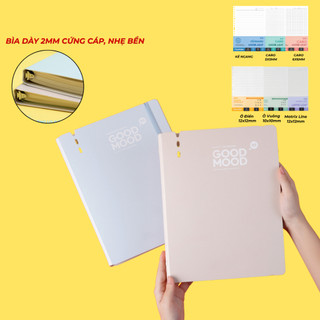 [TẶNG BÚT] Sổ Còng B5 CLASSMATE Bìa Foam Cứng Cao Cấp , Nhẹ, Bền Chứa 300 Trang Giấy 100gsm Đủ Loại Dòng Kẻ BC-08/09
