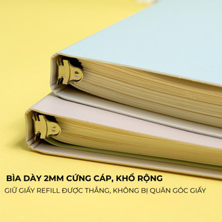 [TẶNG BÚT] Sổ Còng B5 CLASSMATE Bìa Foam Cứng Cao Cấp , Nhẹ, Bền Chứa 300 Trang Giấy 100gsm Đủ Loại Dòng Kẻ BC-08/09