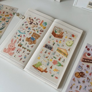 Sticker Mind Wave Secret Friends chất PET full 9 mẫu
