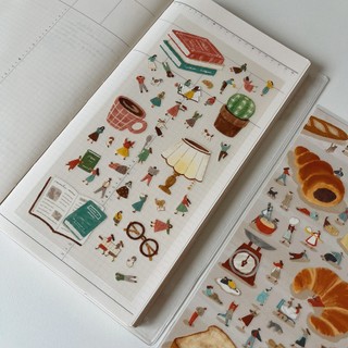 Sticker Mind Wave Secret Friends chất PET full 9 mẫu