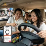 Bọc vô lăng ô tô cao cấp chính hãng UBAUTO Hàn Quốc da bò 100% phù hợp các dòng xe vô lăng 36-38cm — ảnh 3