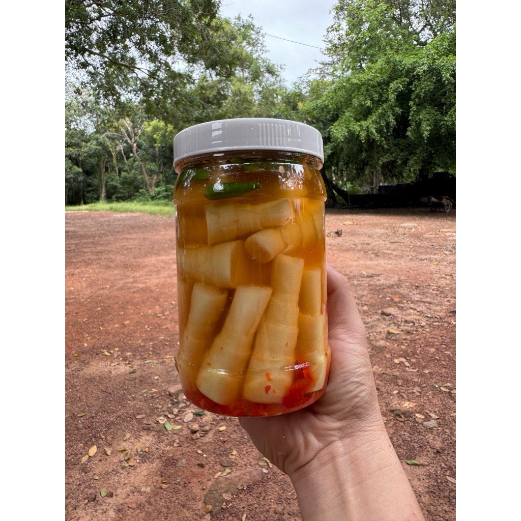combo 1 măng trúc + 1 măng le rừng - muối chua cay ngọt - đường + muối + ớt ( 1kg8 - 2kg ) bảo quản ngăn mát 1-2 tháng